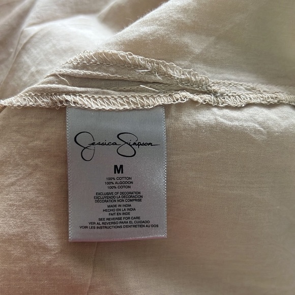 Jessica Simpson Embroidered Sleeveless Top Size M - Picture 11 of 15